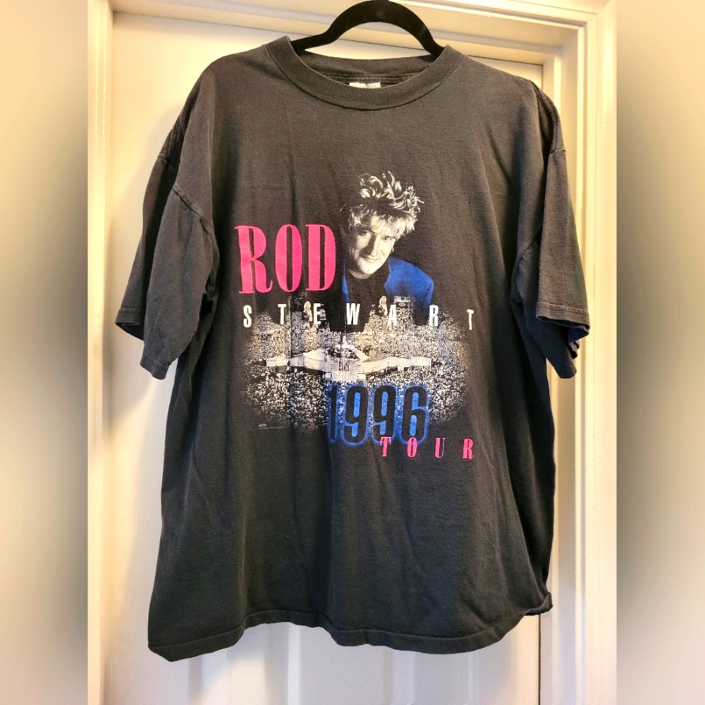 EUC Vintage Rod Stewart 1996 World Tour t-shirt XL
